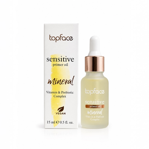 روغن پرایمر تاپ فیس Sensitive Mineral حجم 15 میل (اورجینال)