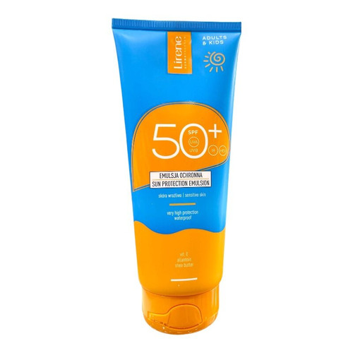 ضدآفتاب لایرین مدل + Sun Emulsion SPF50 حجم 200 میل