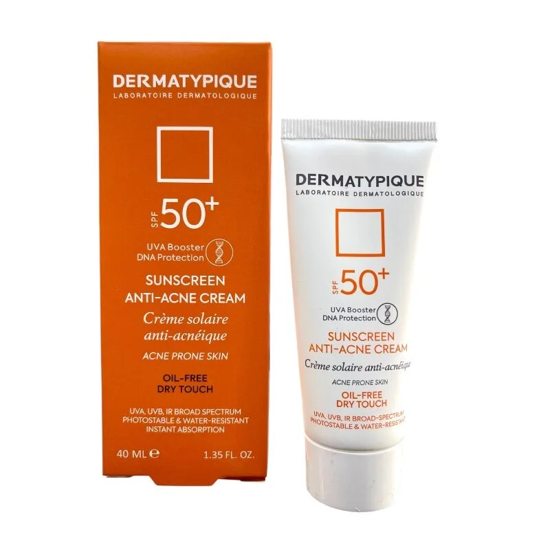 ضد آفتاب درماتیپیک پوست چرب و جوش‌دار SPF50+