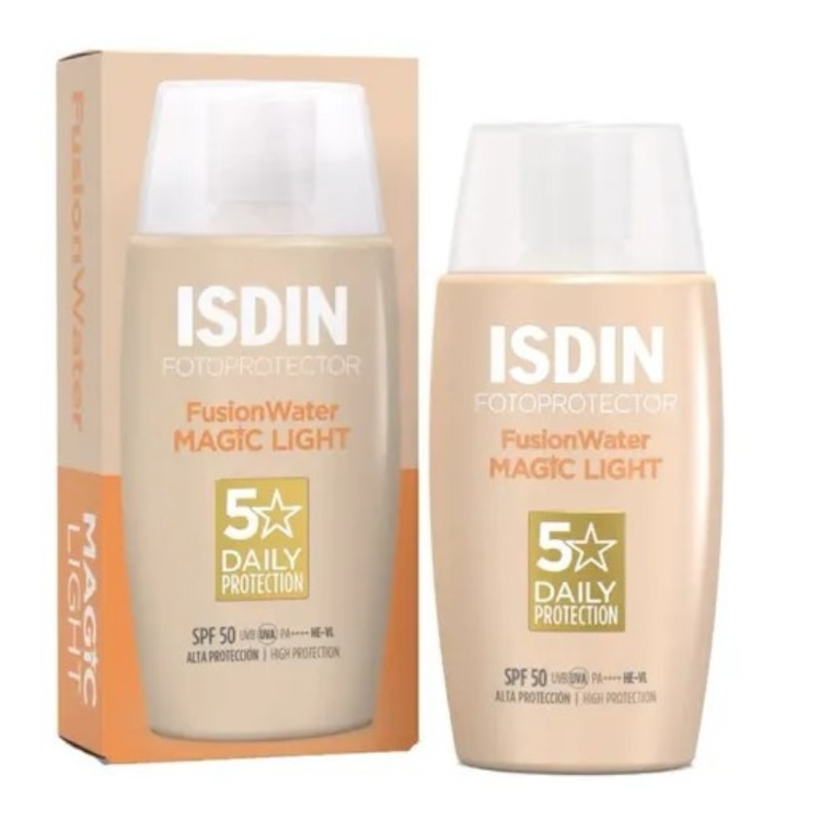 ضدآفتاب رنگی لایت بژ مجیک فیوژن SPF50 حجم 50 میل (اورجینال)